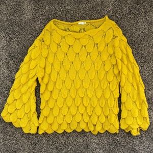 *2 for $15 Bundle* EUC Yellow Knit Sweater